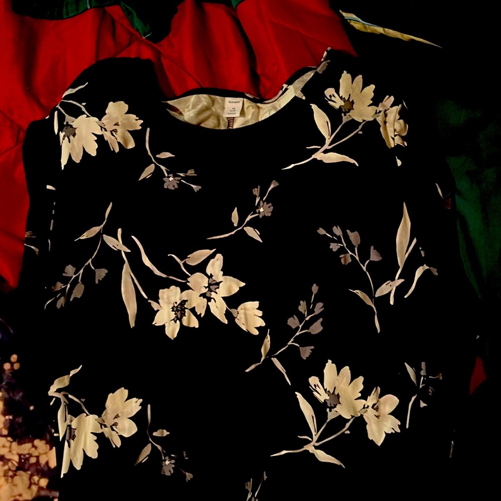 Size 2x floral dress well cared for